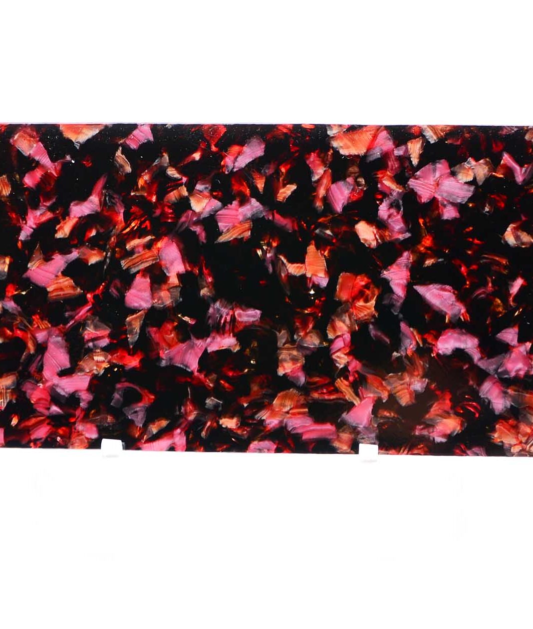 lastra acetato di cellulosa havana rosa e nero