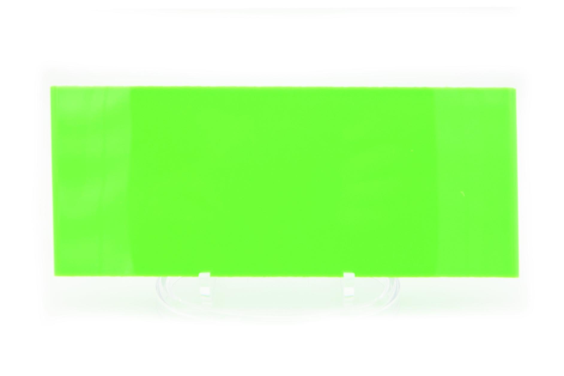 lastra acetato di cellulosa verde fluo