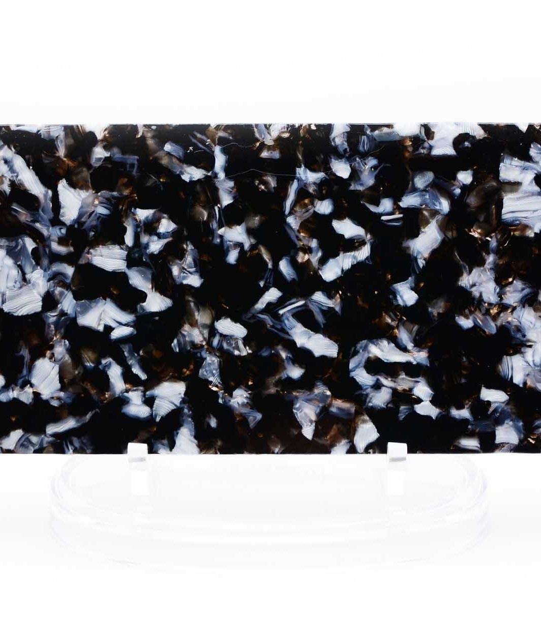 lastra acetato di cellulosa frammenti grigio