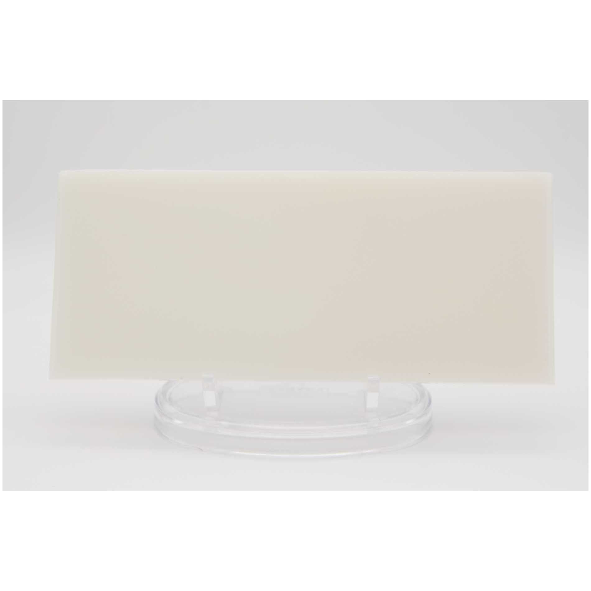 lastra acetato di cellulosa bianco brillante